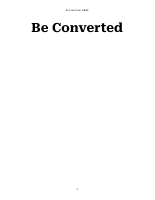 Be Converted.pdf